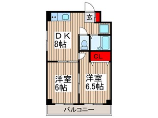 メゾン原の物件間取画像